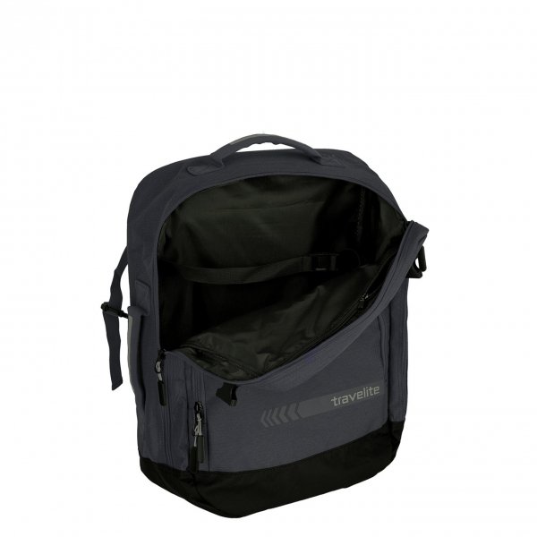 Travelite Kick Off Cabin Size Duffle/Backpack anthracite Weekendtas