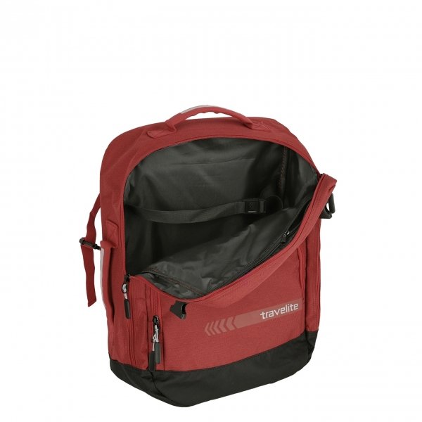 Travelite Kick Off Cabin Size Duffle/Backpack red Weekendtas