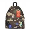 Eastpak Padded Pak&apos;r Rugzak patched camo