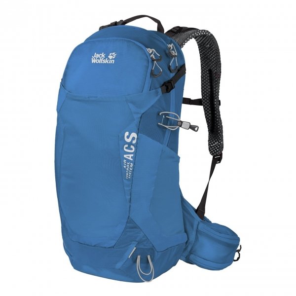 Jack Wolfskin Crosstrail 24 LT Hiking Pack blue jewel backpack