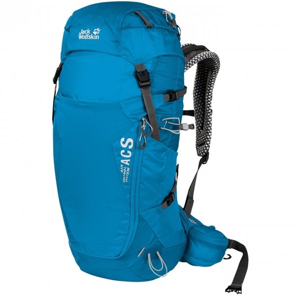Jack Wolfskin Crosstrail 32 LT Hiking Pack blue jewel backpack