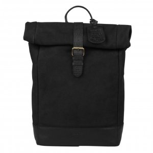 Burkely Soul Sem Backpack Rolltop 15.6&apos;&apos; black backpack