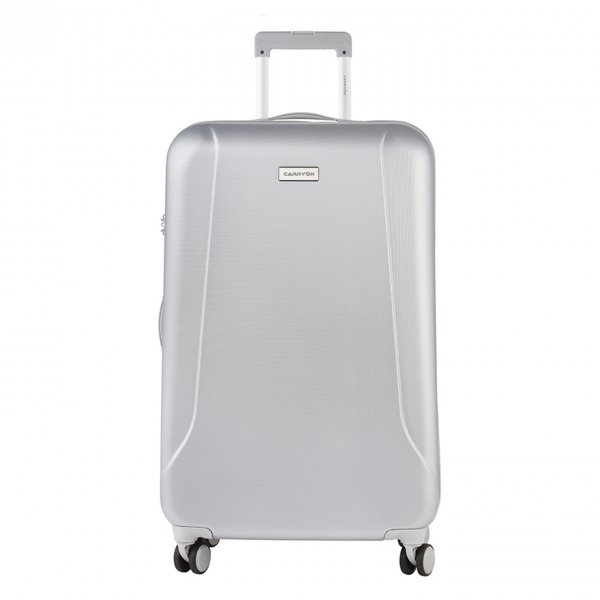 CarryOn Skyhopper 55 + 78 Set silver Harde Koffer van Polycarbonaat