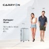 CarryOn Skyhopper 55 + 78 Set silver Harde Koffer