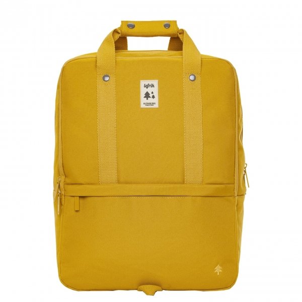 Lefrik Daily Laptop Backpack 15&apos;&apos; mustard Laptoprugzak