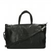 Shabbies Amsterdam Handbag heavy grain leather L black Damestas