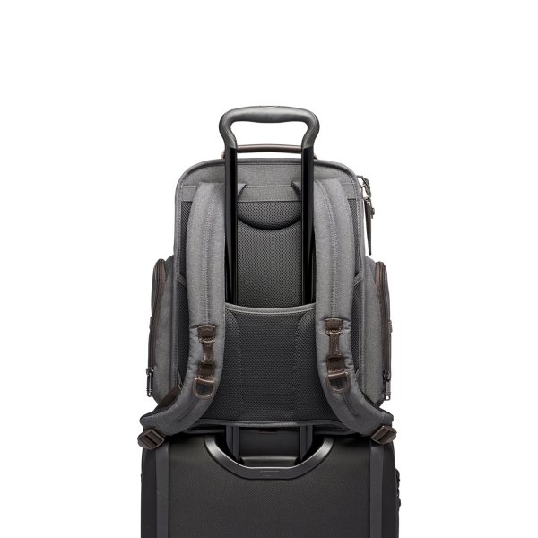 Tumi Alpha Brief Pack anthracite backpack van Nylon