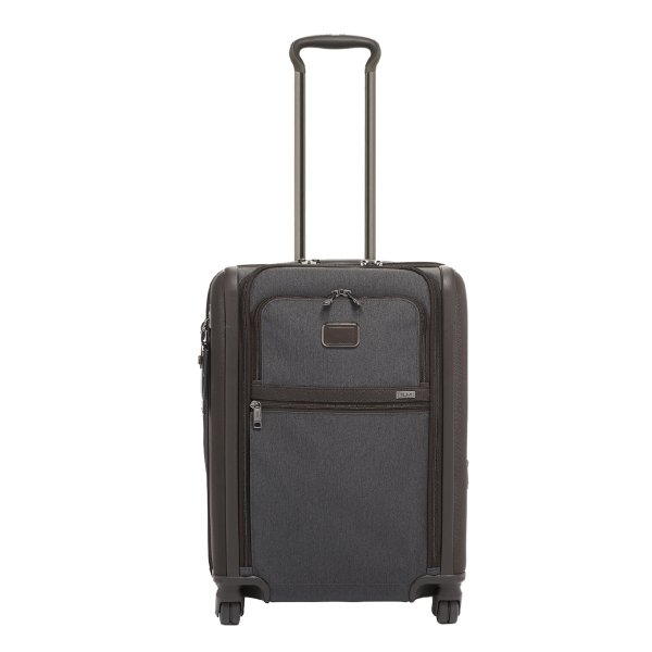 Tumi Alpha Continental Dual Access 4 Wheel Carry-On anthracite Zachte koffer