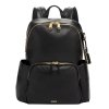 Tumi Voyageur Leather Ruby Backpack black backpack