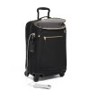 Tumi Voyageur Travel Leger International Carry-On black Zachte koffer van Nylon