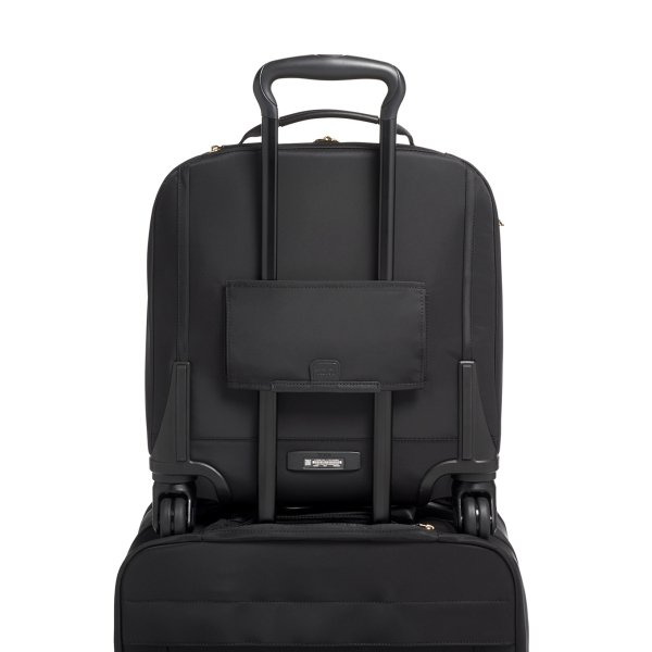 Tumi Voyageur Travel Oxford Compact Carry-On black Zachte koffer van Nylon