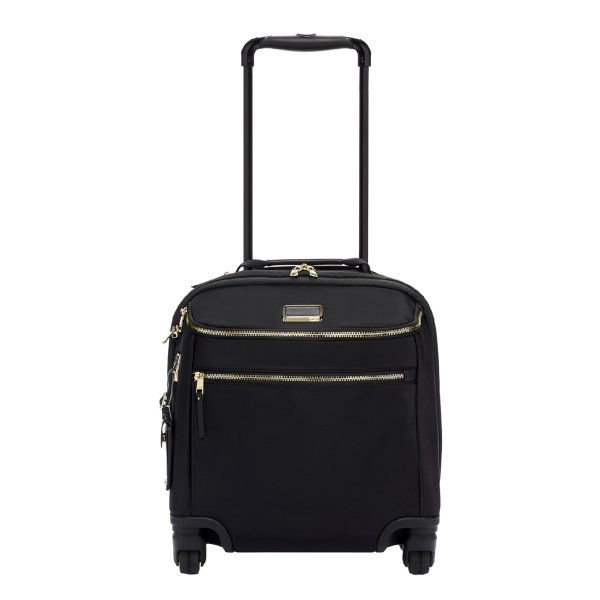 Tumi Voyageur Travel Oxford Compact Carry-On black Zachte koffer