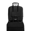 Tumi Voyageur Travel Oxford Compact Carry-On black/silver Zachte koffer van Nylon