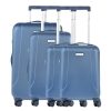 CarryOn Skyhopper 4-Delige Kofferset S/S/M/L cool blue Harde Koffer