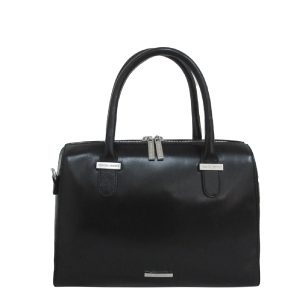 Claudio Ferrici Classico Handbag black VI Damestas