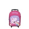 Disney Trolley Rugzak Peppa Make Believe pink Kinderkoffer