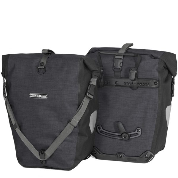 Ortlieb Back-Roller Plus 40L (set van 2) granite/black backpack