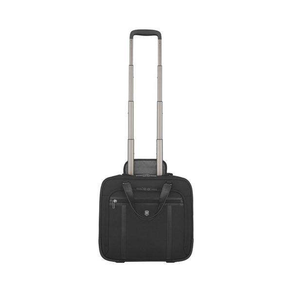 Victorinox Werks Professional Cordura Wheeled Business Brief Compact black Handbagage koffer Trolley van Nylon