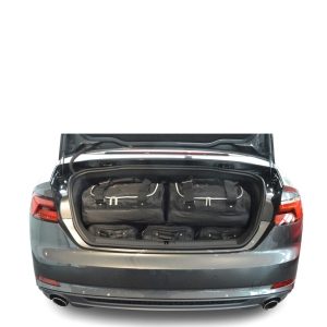 Car-Bags Audi A5 Cabriolet (2016-heden) 6-Delige Reistassenset zwart