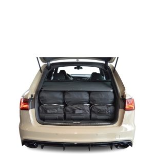 Car-Bags Audi A6 Avant (2011-2018) 6-Delige Reistassenset zwart