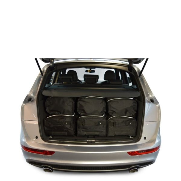 Car-Bags Audi Q5 (2008-2017) 6-Delige Reistassenset zwart
