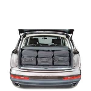 Car-Bags Audi Q7 (2006-2015) 6-Delige Reistassenset zwart