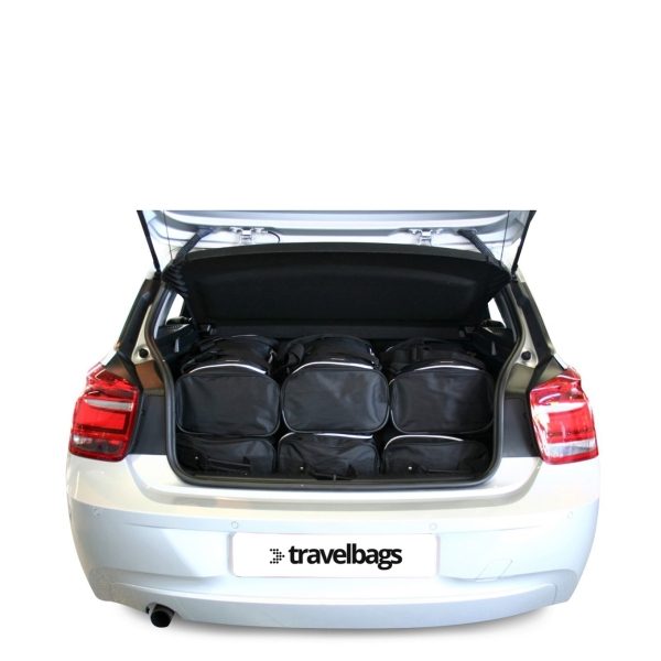 Car-Bags BMW 1 series (2011-2019) 6-Delige Reistassenset zwart