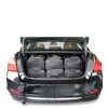 Car-Bags BMW 3 series (2012-2019) 6-Delige Reistassenset zwart