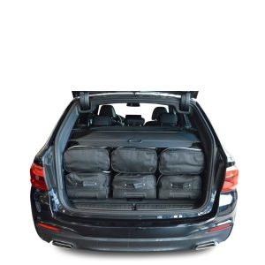 Car-Bags BMW 5 series Touring (2017-heden) 6-Delige Reistassenset zwart