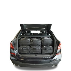 Car-Bags BMW 6 series GT (2017-heden) 6-Delige Reistassenset zwart