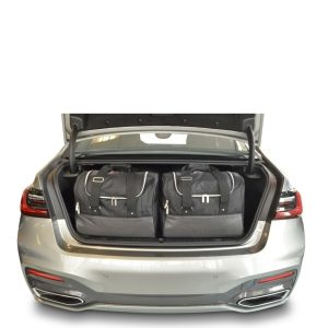 Car-Bags BMW 7 Series Plug in Hybrid (2017-heden) 5-Delige Reistassenset zwart
