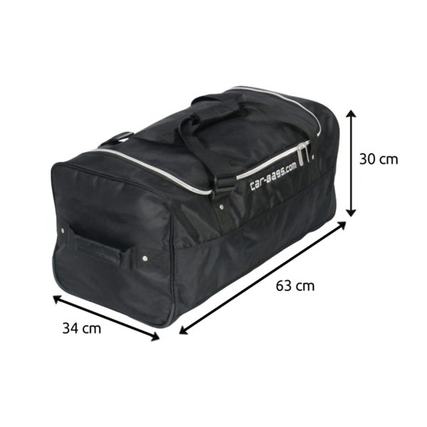 Car-Bags Basics Dakbox 4-Delige Reistassenset zwart van Nylon