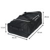 Car-Bags Basics Dakbox 4-Delige Reistassenset zwart