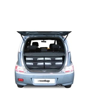 Car-Bags Daihatsu Materia (2007-2016) 4-Delige Reistassenset zwart