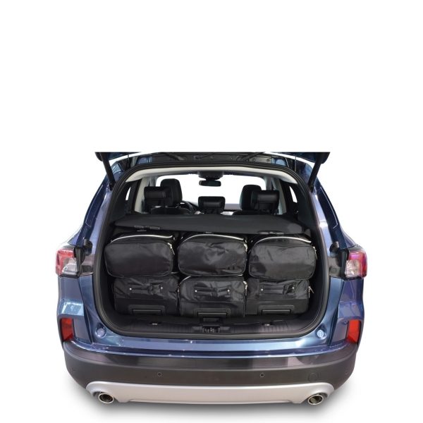 Car-Bags Ford Kuga III PHEV (2019-heden) 6-Delige Reistassenset zwart