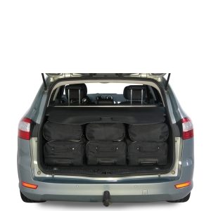 Car-Bags Ford Mondeo IV (2007-2014) 6-Delige Reistassenset zwart
