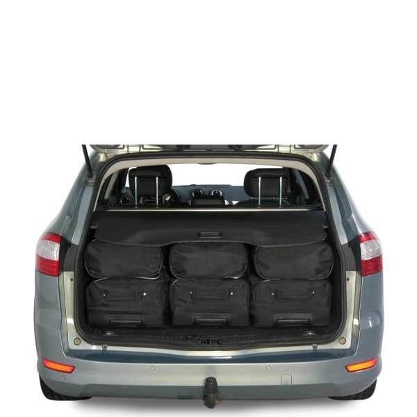 Car-Bags Ford Mondeo IV (2007-2014) 6-Delige Reistassenset zwart