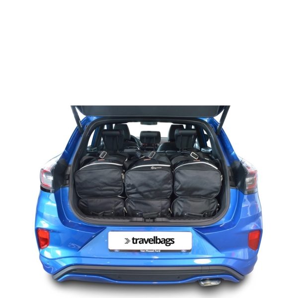 Car-Bags Ford Puma (2019-heden) 6-Delige Reistassenset zwart