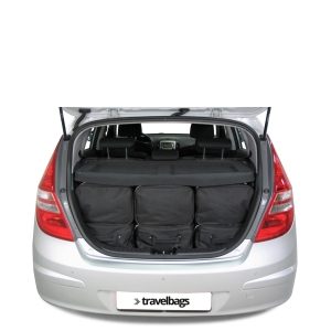Car-Bags Hyundai i30 Deurs (2007-2012) 6-Delige Reistassenset zwart
