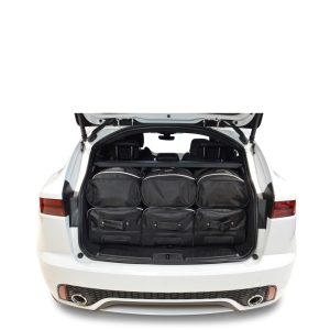 Car-Bags Jaguar E-Pace (2017-heden) 6-Delige Reistassenset zwart