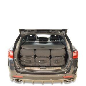 Car-Bags Kia Optima Sportswagon (2016-heden) 6-Delige Reistassenset zwart