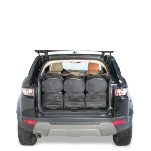 Car-Bags Land Rover Range Rover Evoque (2011-2018) 6-Delige Reistassenset zwart