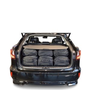 Car-Bags Lexus RX IV (2015-heden) 6-Delige Reistassenset zwart