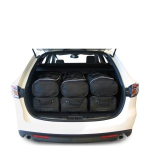 Car-Bags Mazda Mazda6 (2008-2012) 6-Delige Reistassenset zwart