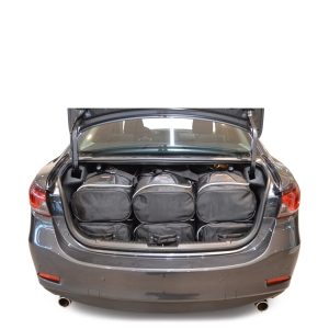 Car-Bags Mazda Mazda6 Deurs (2012-heden) 6-Delige Reistassenset zwart