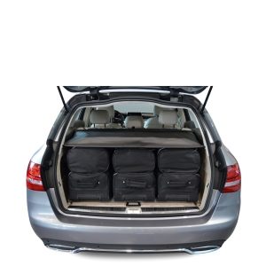 Car-Bags Mercedes-Benz C-Class estate (2014-heden) 6-Delige Reistassenset zwart