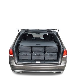 Car-Bags Mercedes-Benz E-Class estate (2009-2016) 6-Delige Reistassenset zwart
