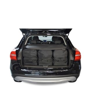Car-Bags Mercedes-Benz GLA (2014-heden) 6-Delige Reistassenset zwart