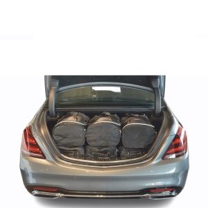 Car-Bags Mercedes-Benz S-Class (2013-heden) 7-Delige Reistassenset zwart