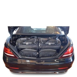 Car-Bags Mercedes-Benz SLK - SLC (2011-2019) 5-Delige Reistassenset zwart